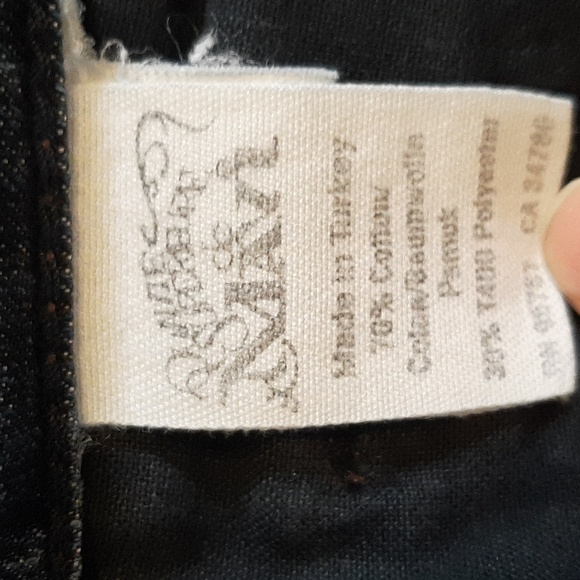 MAVI "Molly" Distressed Look Midrise Flare, Dark Wash Jeans-Size 29/32 - Picture 8 of 11